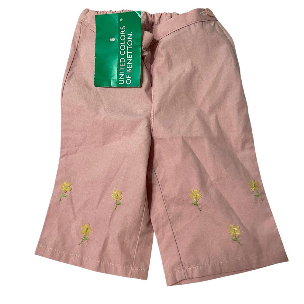 2 for $14 UNITED COLORS OF BENETTON BABY GIRL PANTS
